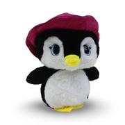 Penguin Plush Toy – Pink Hat