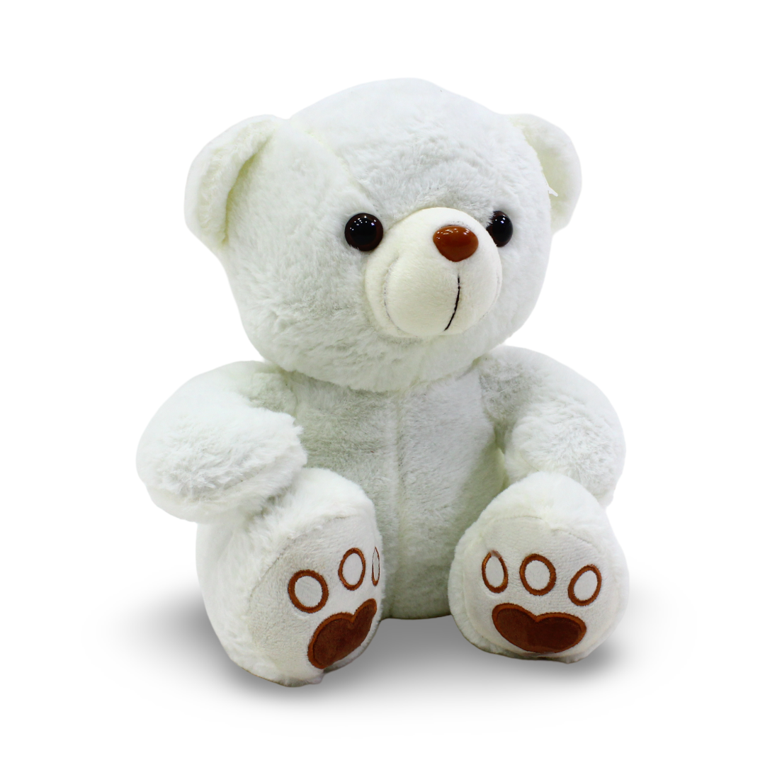 Teddy Bear Plush Toy – Off-White