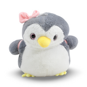 Penguin Plush Toy – Light Grey