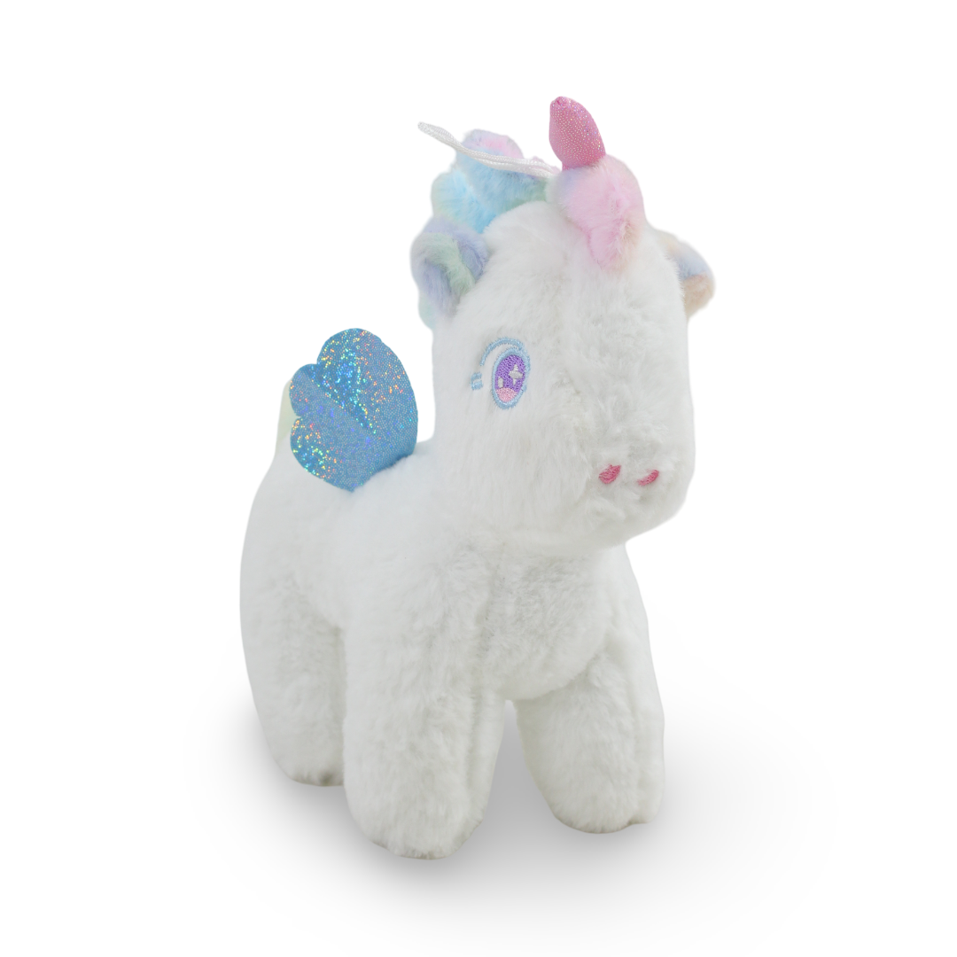 Unicorn Plush Toy – White