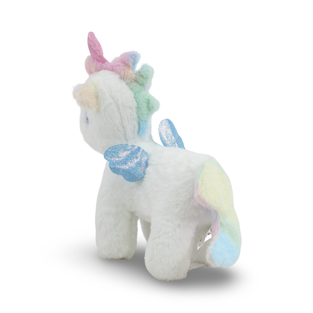Unicorn Plush Toy – White