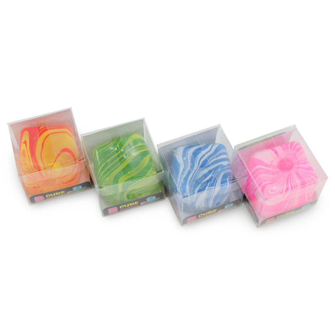 Nee Doh Nice Cube Swirl Squeeze Toy (1 Pcs)