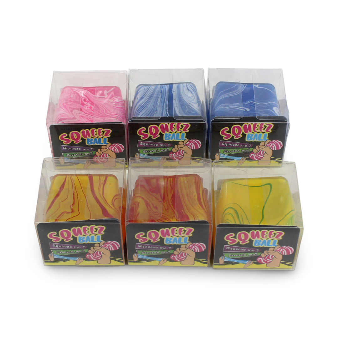 Nee Doh Nice Cube Swirl Sensory Squeeze Toy (1 Pcs) - Toys