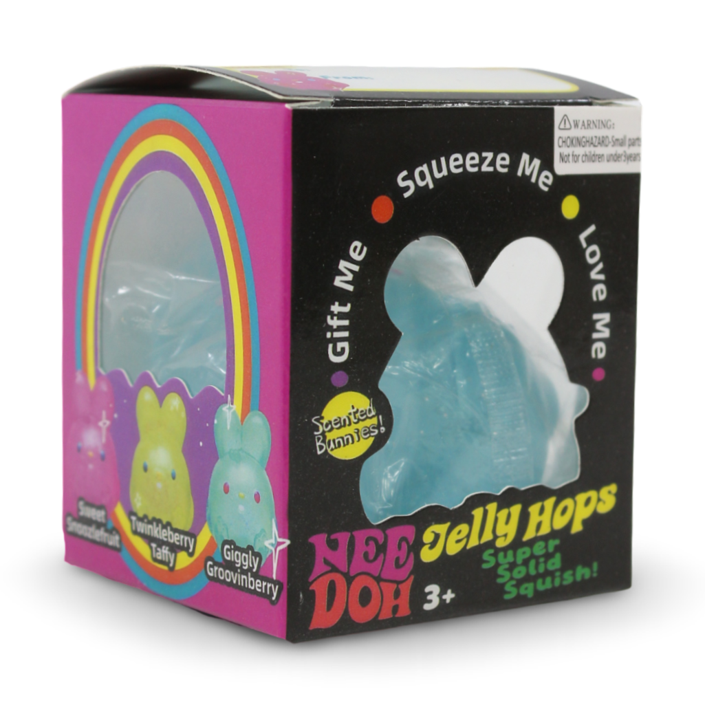 Nee Doh Jelly Hops Squeeze Toy – Baby Blue