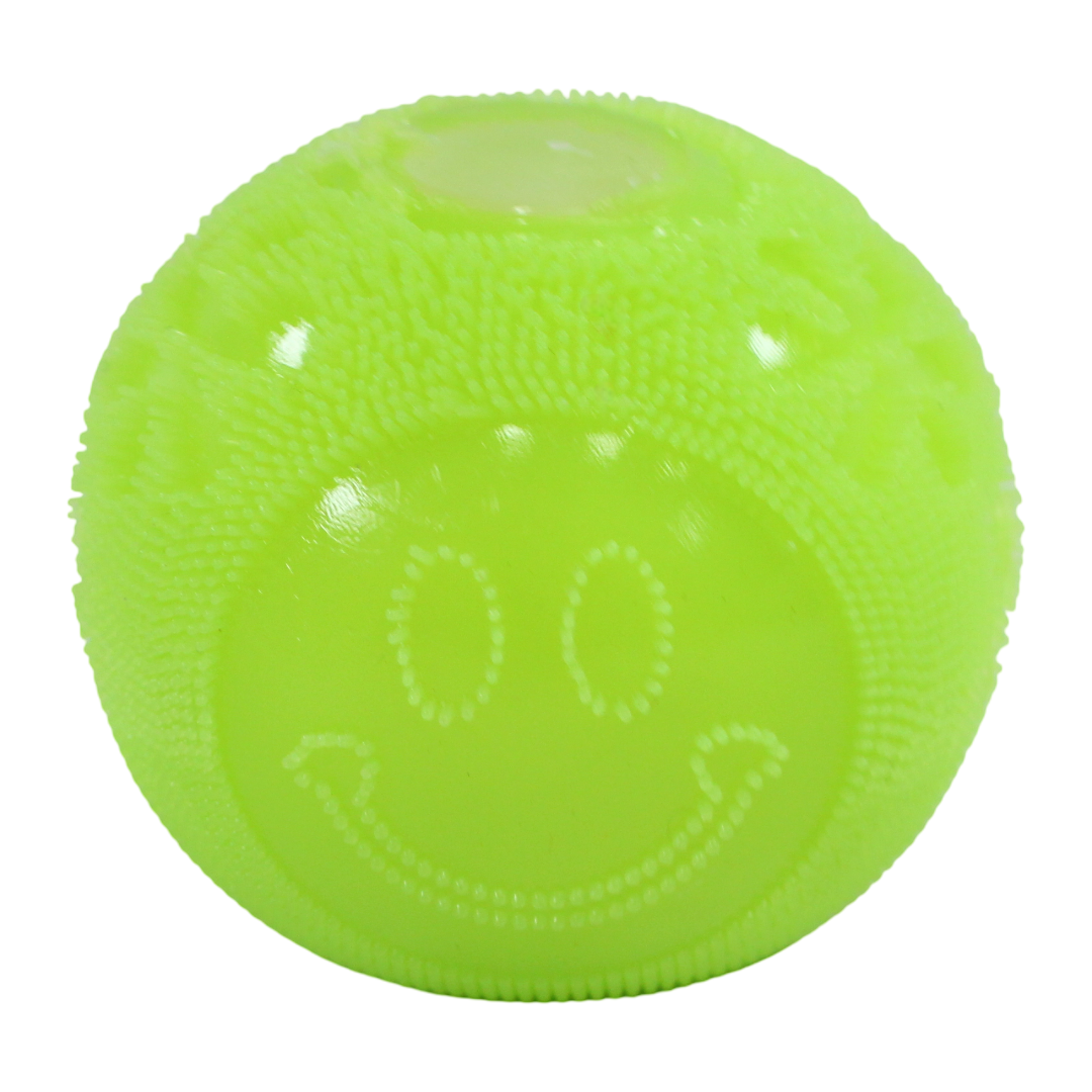 Nee Doh Fuzz Ball Flower Power Design – Green - Toys