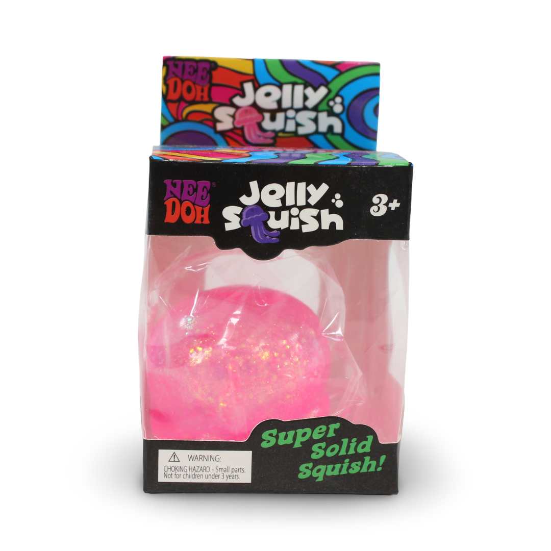 Nee Doh Schylling Jelly Squish – Pink