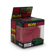 Nee Doh Nice Cube Sensory Squeeze Toy – Red