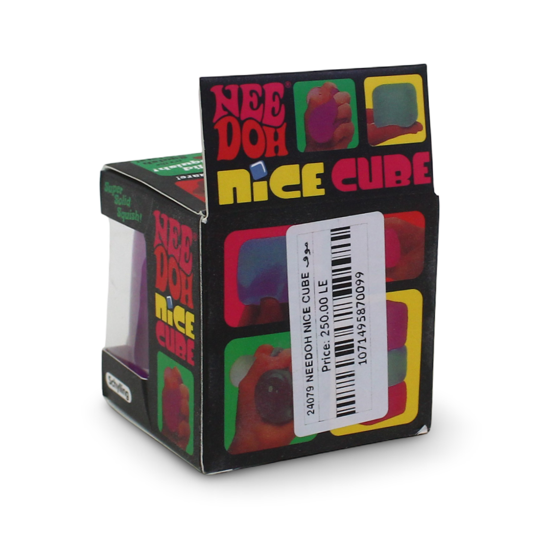 Nee Doh Nice Cube Sensory Squeeze Toy – Purple