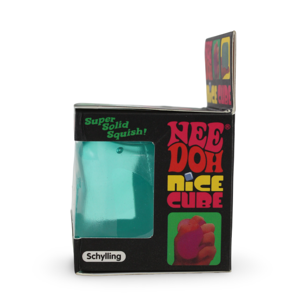 Nee Doh Nice Cube Squeeze Toy – Green
