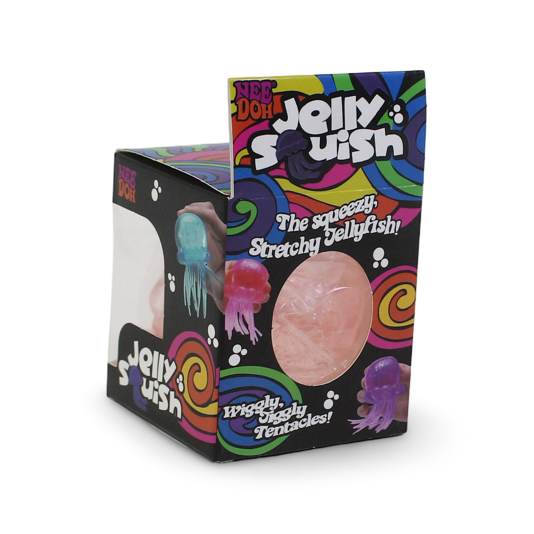 Nee Doh Jelly Squish Sensory Toy – Salmon