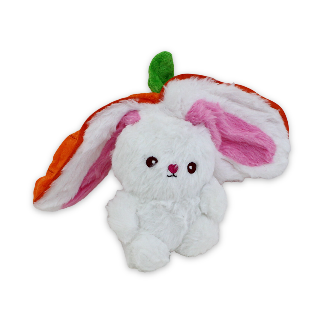 Reversible Carrot Bunny Plush Toy - Assortments - OKO