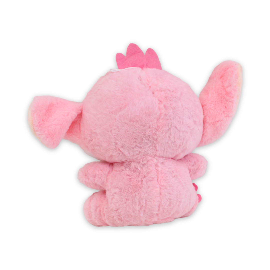 Stitch Plush Toy – Pink with Glitter Eyes