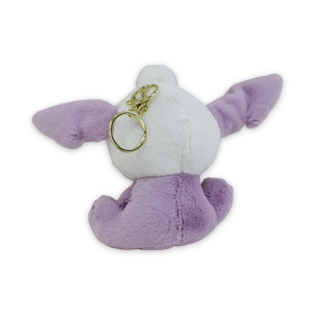 Stitch Plush Keychain – Purple