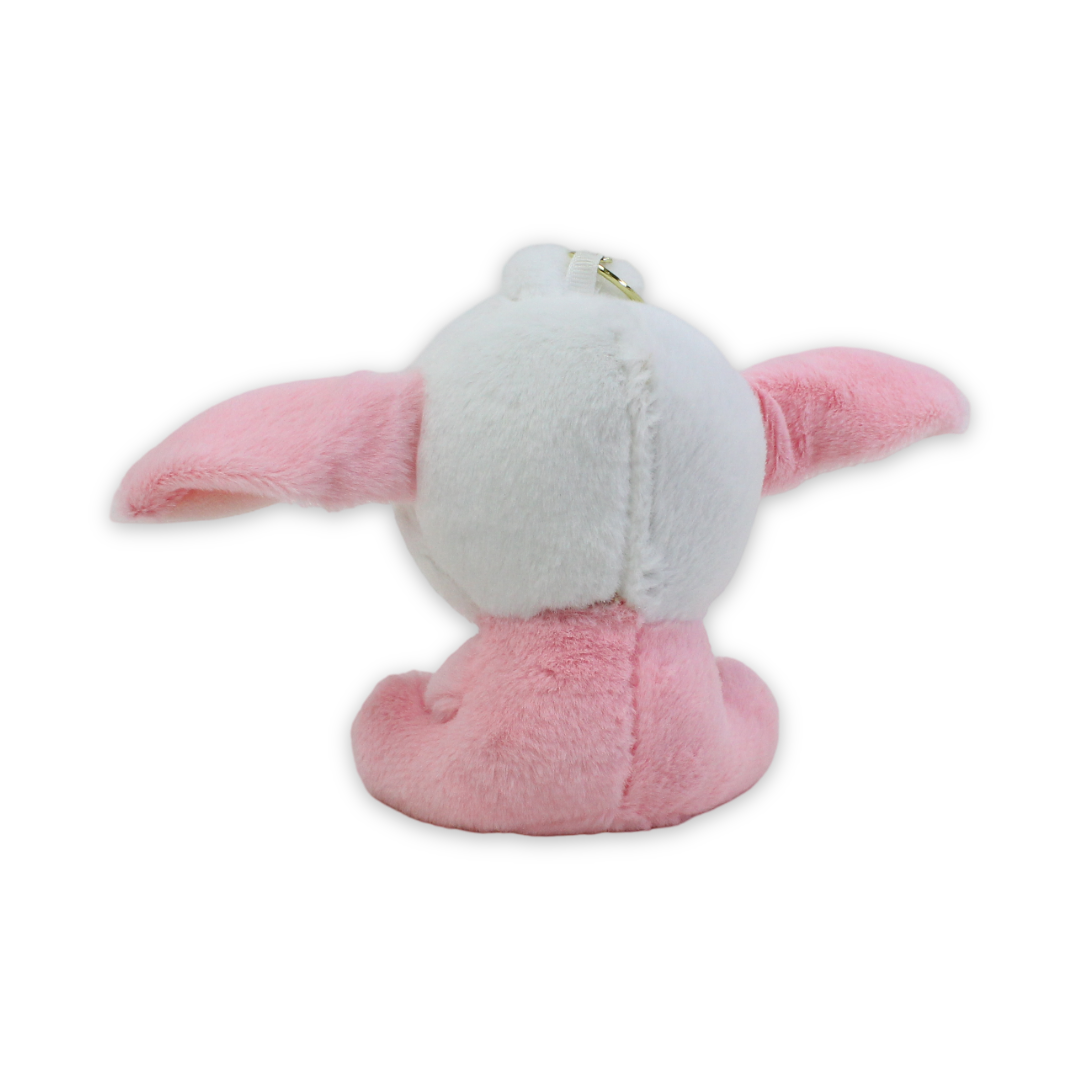 Stitch Plush Keychain – Pink