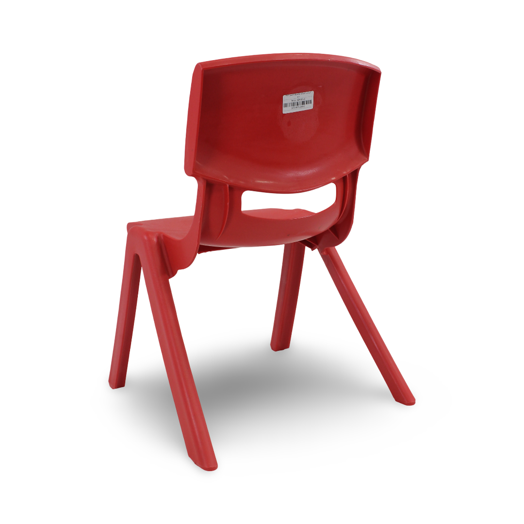 Plastic Children's Chair – Red