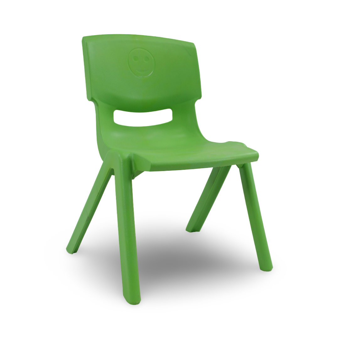 Plastic Children's Chair – Green
