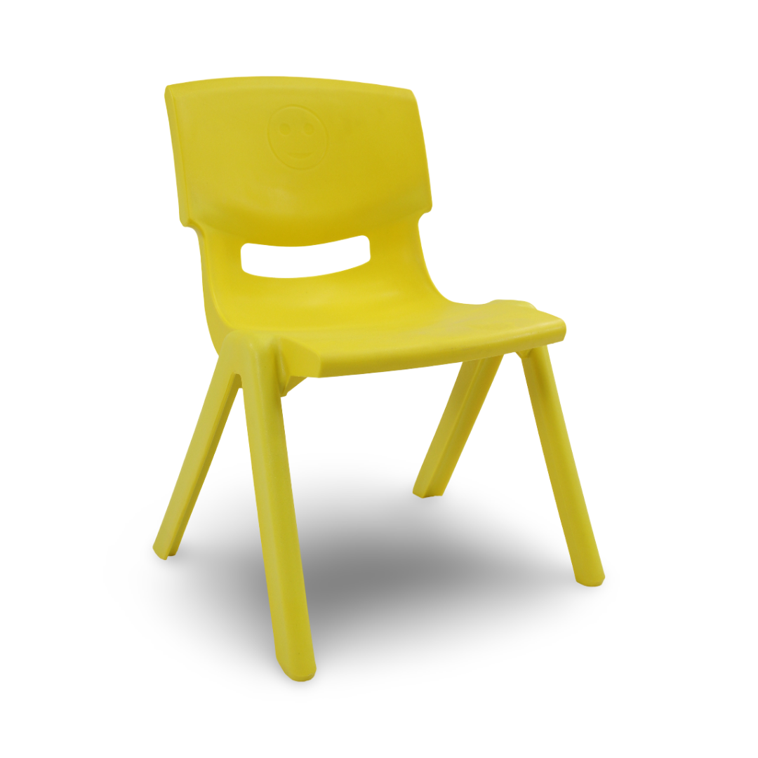 Plastic Children's Chair – Yellow