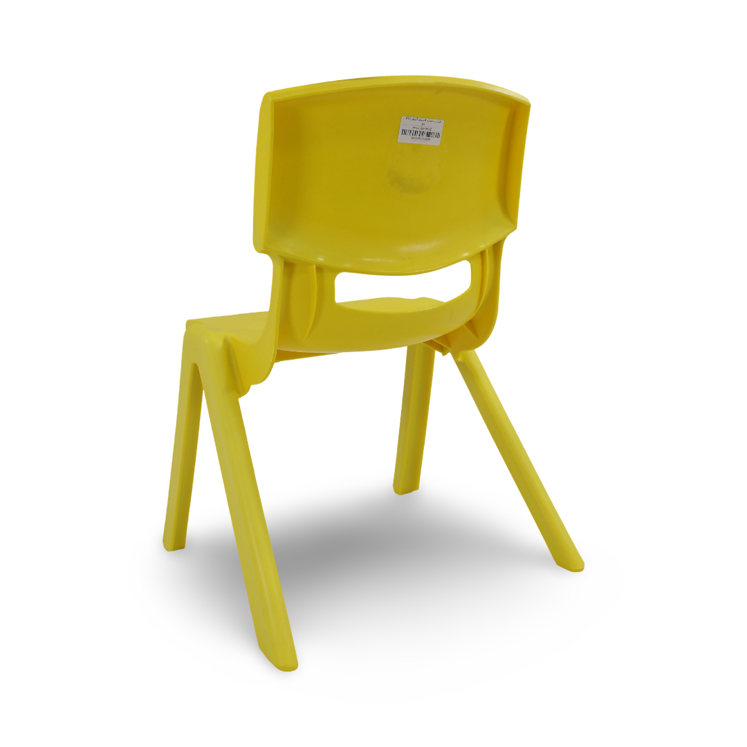 Plastic Children's Chair – Yellow