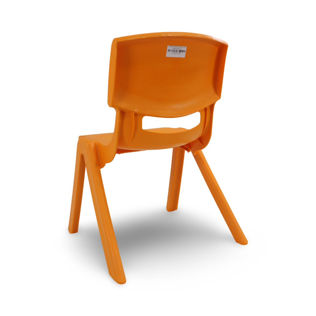 Plastic Children's Chair – Orange