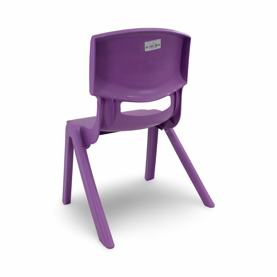 Plastic Children's Chair – Purple