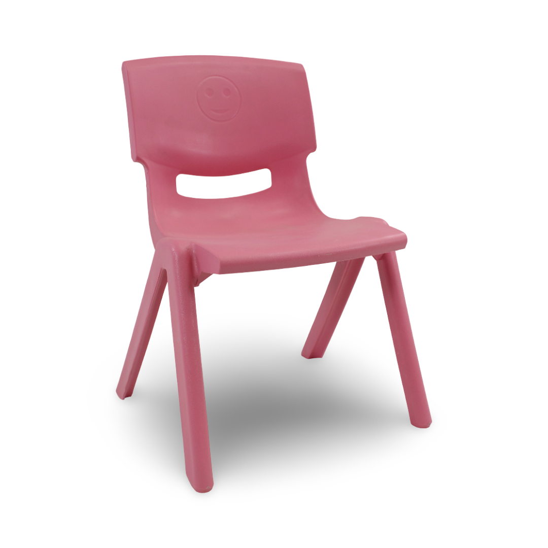 Plastic Children's Chair – Pink