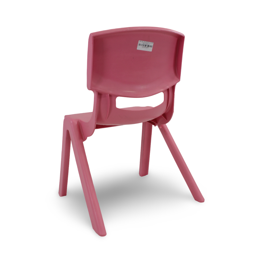 Plastic Children's Chair – Pink