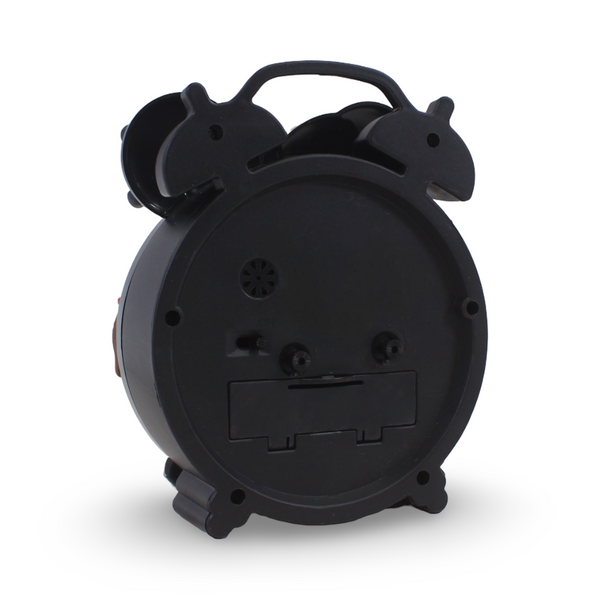 Minnie Mouse Analog Alarm Clock – Black