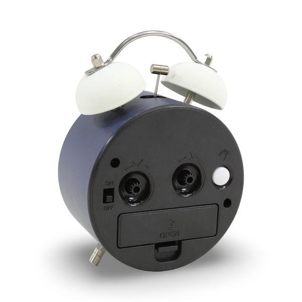 Cute Animal Sheep Twin Bell Alarm Clock – Navy Blue