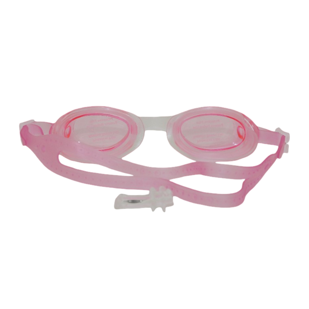 Silicone Swimming Goggles – Pink