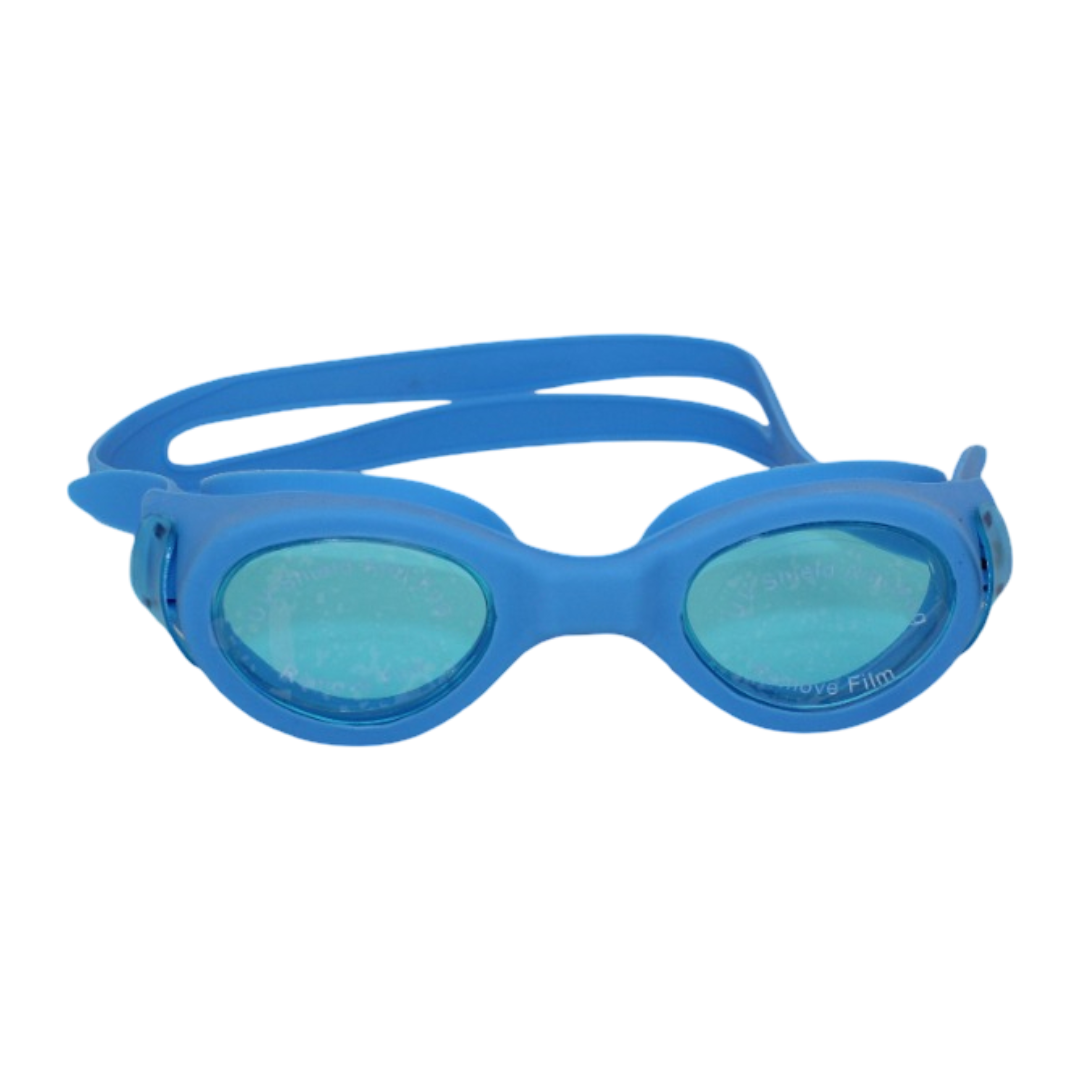 Silicone Swimming Goggles – Baby Blue