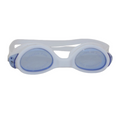 Silicone Swimming Goggles – Baby Blue & White