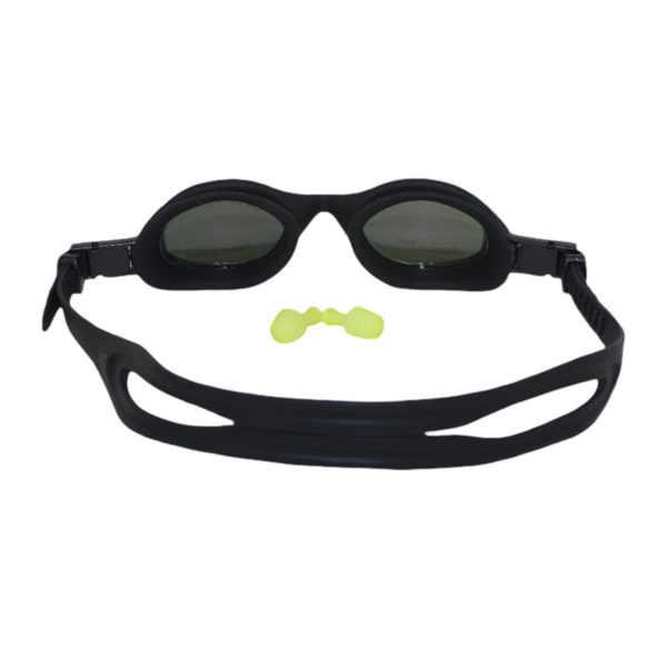 Silicone Swimming Goggles – Black