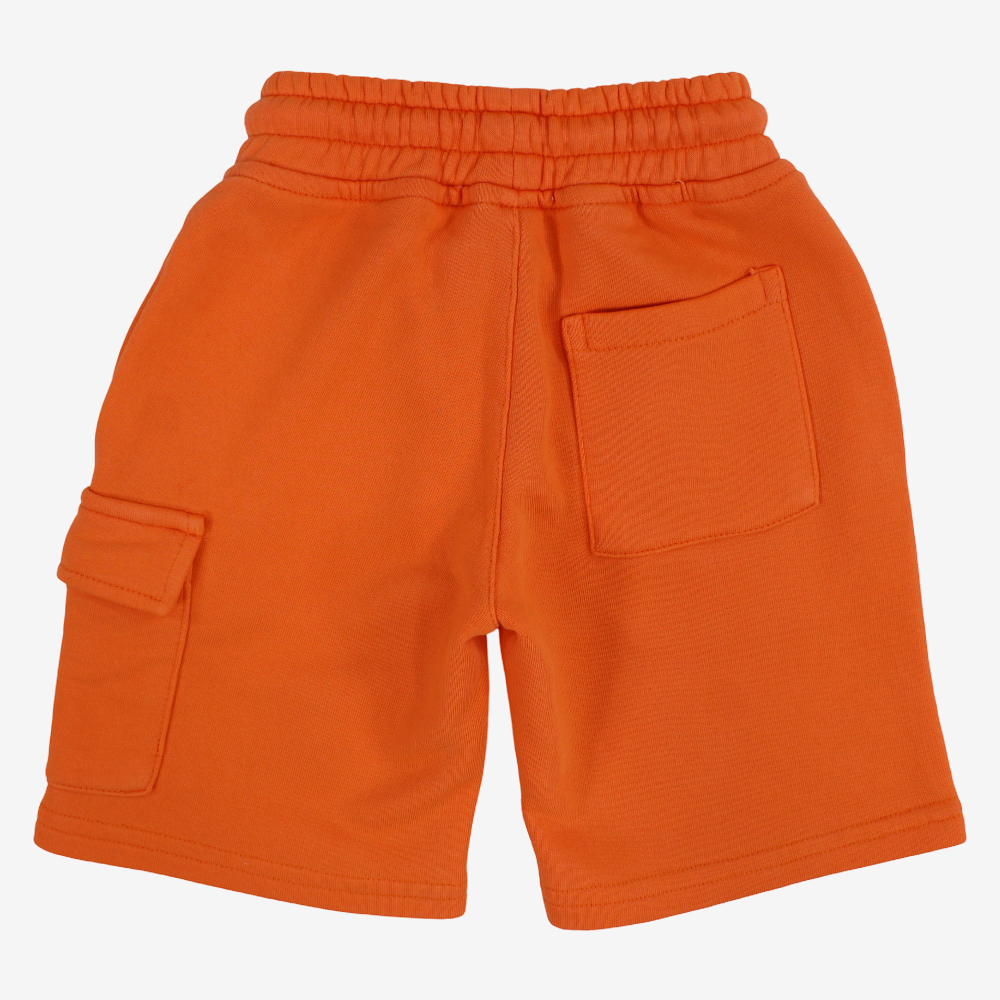 Boys Cotton Shorts – Orange