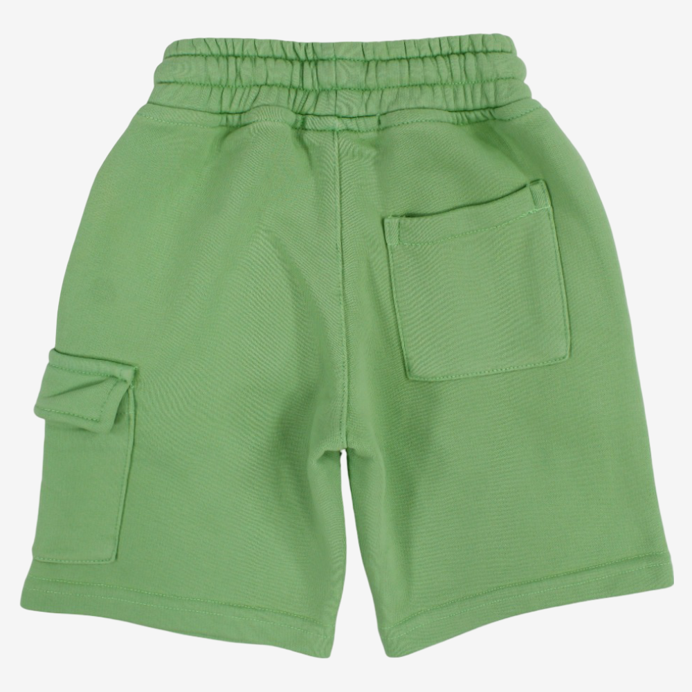 Boys Cotton Shorts – Green