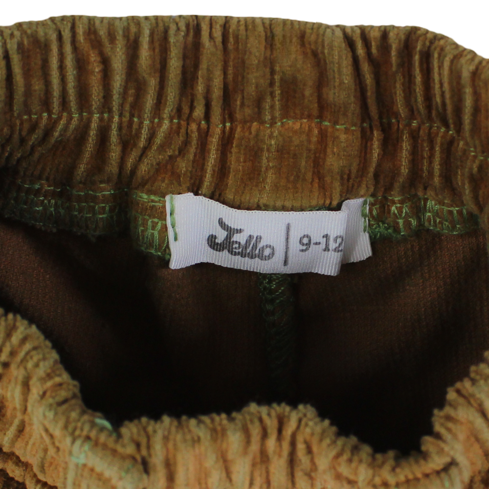 Boys Velvet Pants – Brown