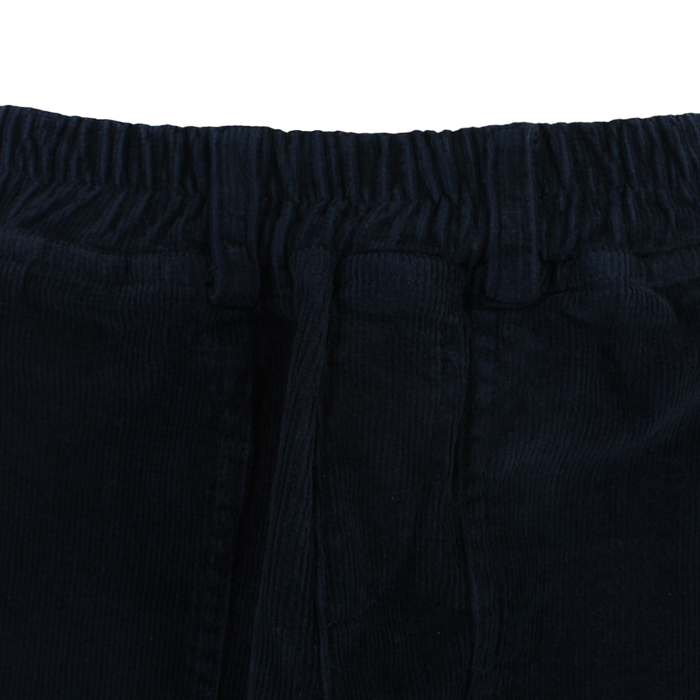 Boys Velvet Pants – Navy