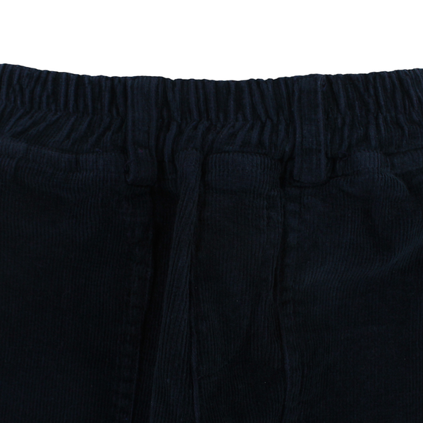 Boys Velvet Pants – Navy