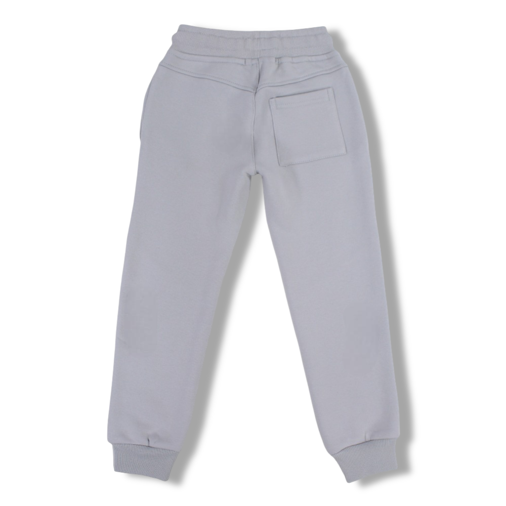 Boys Cotton Sweatpants – Grey