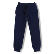 Boys Cotton Sweatpants – Navy