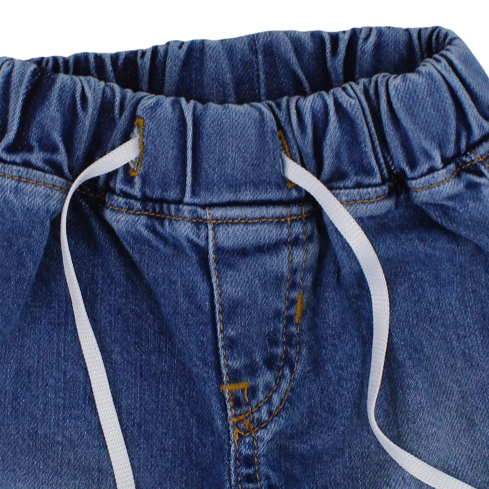 Unisex Cargo Jeans – Dark Wash