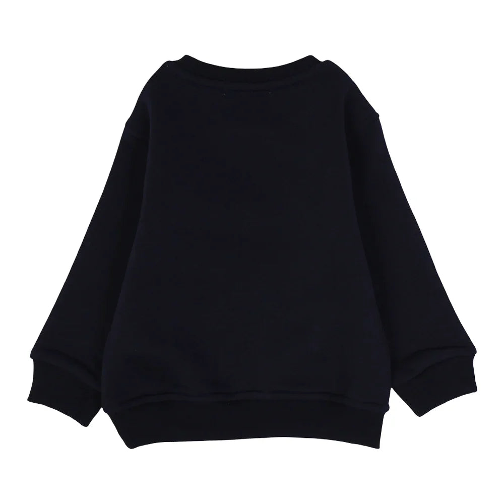 Boys Long Sleeve Sweatshirt – Navy Banana Print