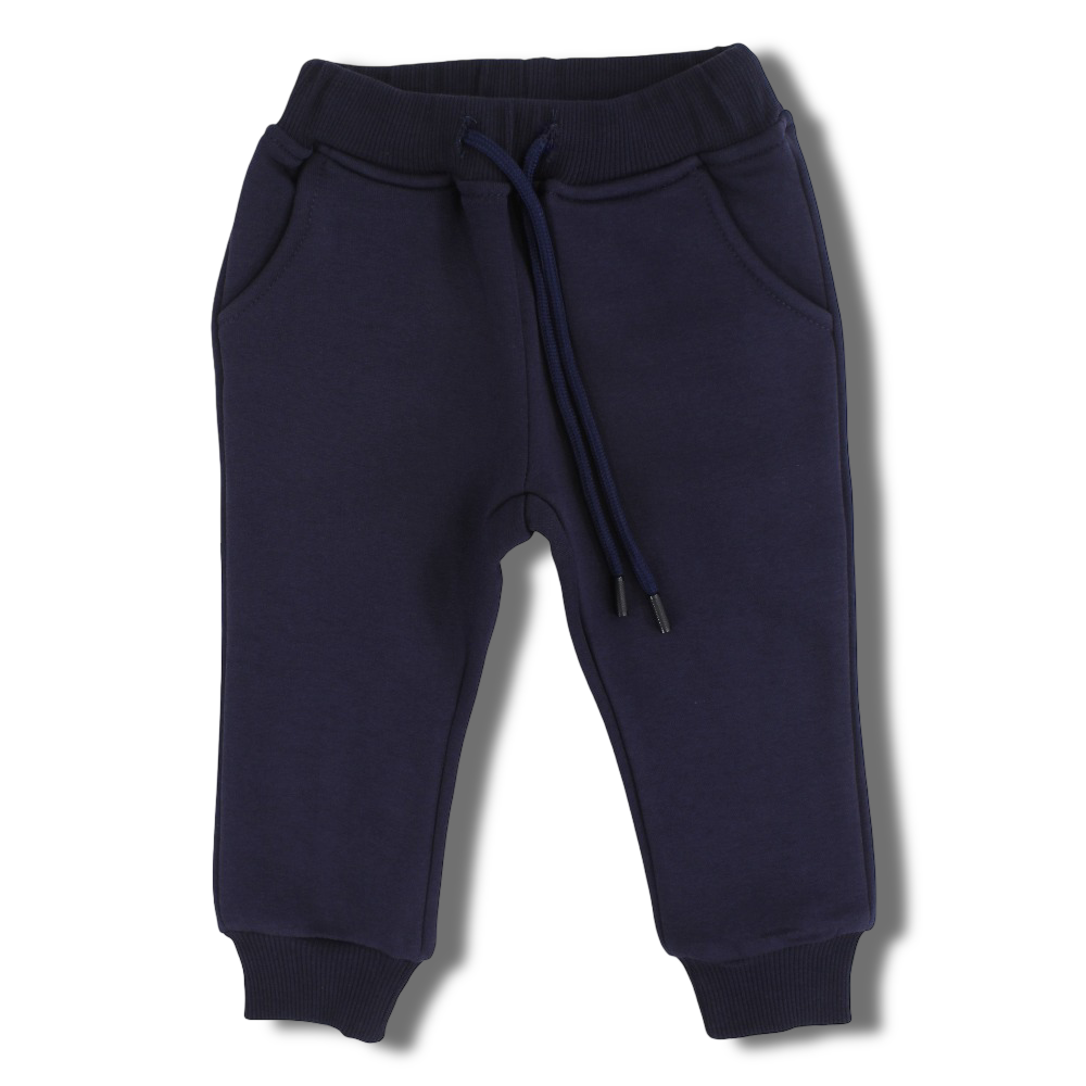 Unisex Cotton Sweatpants – Navy
