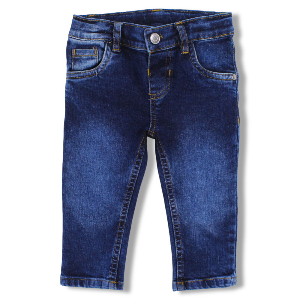 Unisex Denim Pants – Medium Wash