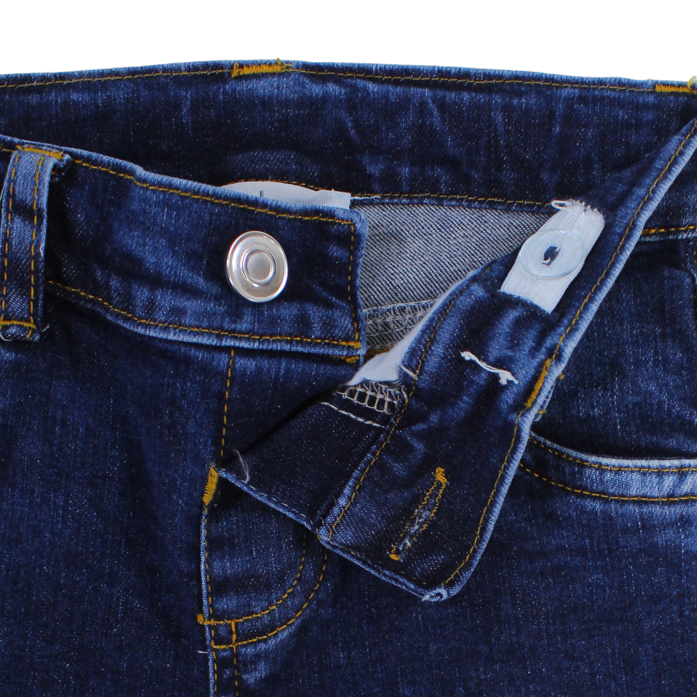 Unisex Denim Pants – Medium Wash