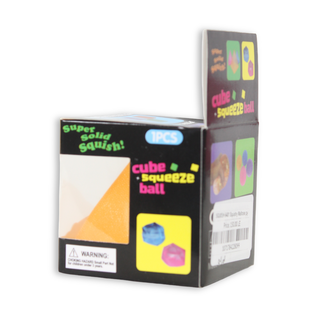 Bingo Maltose Pyramid Squishy Toy – Orange