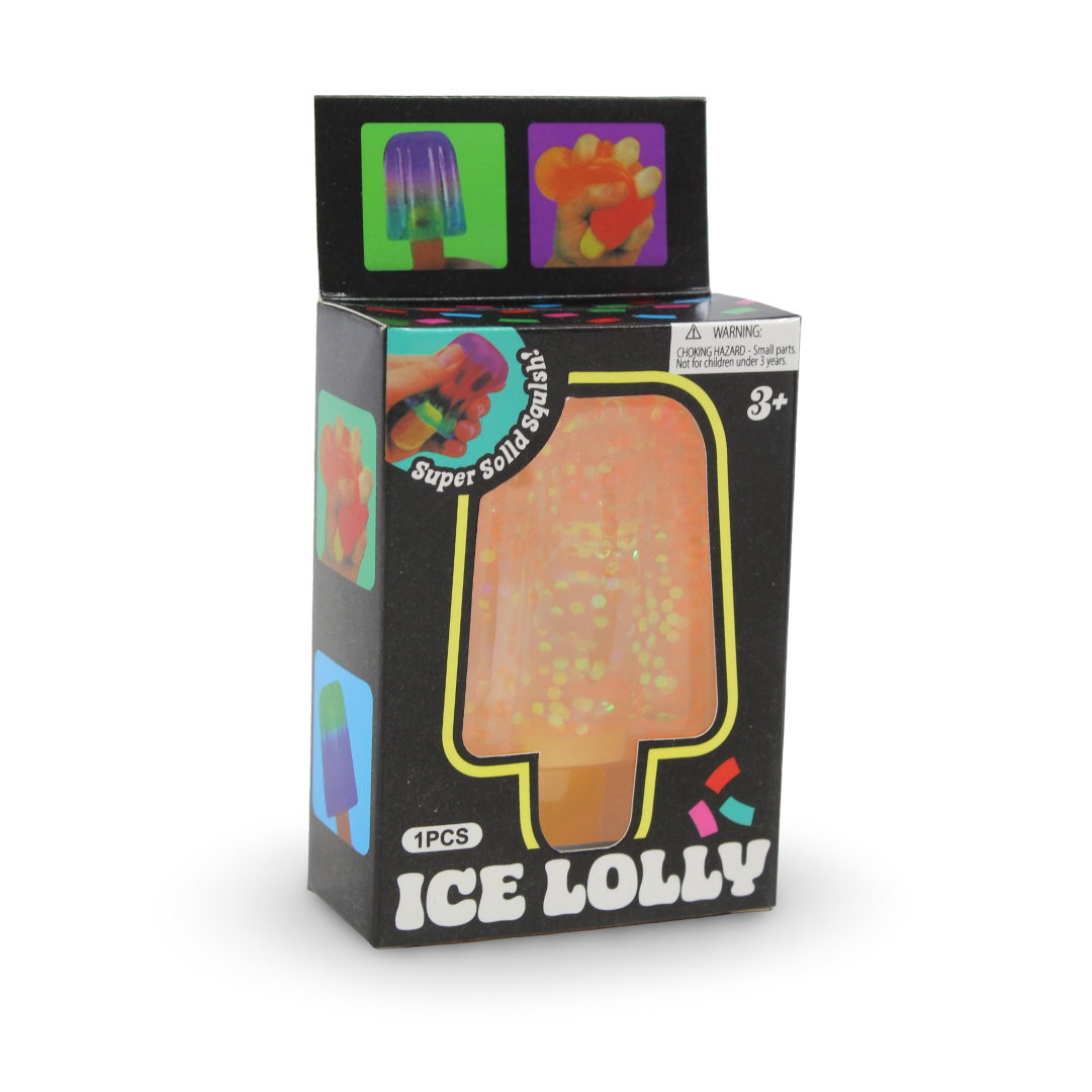 Sugar Ice Cream Powder Glitter Squishy Fidget Toy