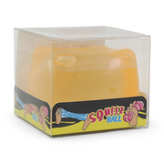Squeez Cube 5cm PVC Slow Rising – Orange