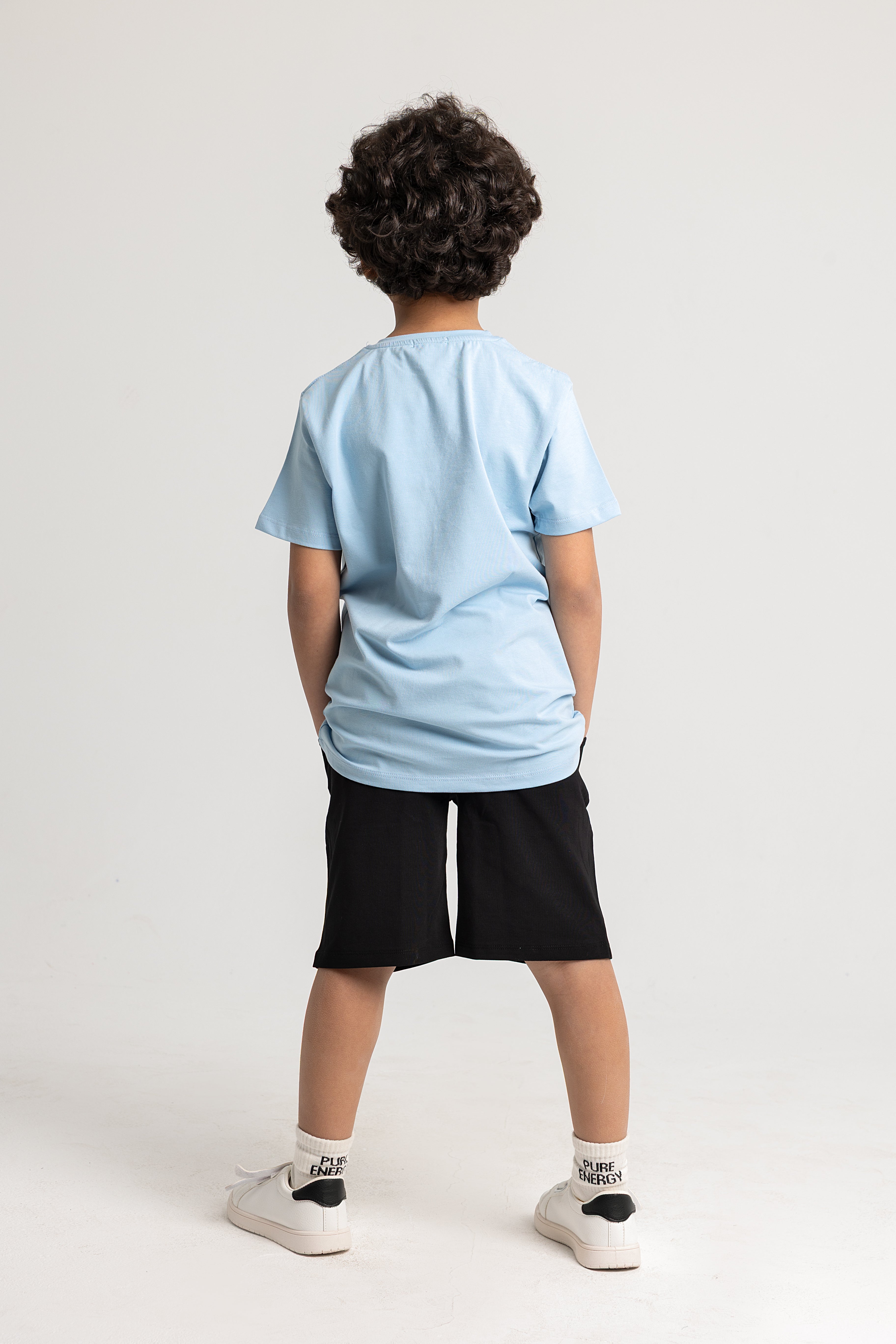 Boys Cotton Pajama Set - Wake Up Print
