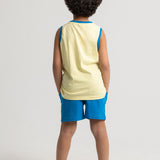 Boys Cotton Pajama Set - Stay Safe Dino Design