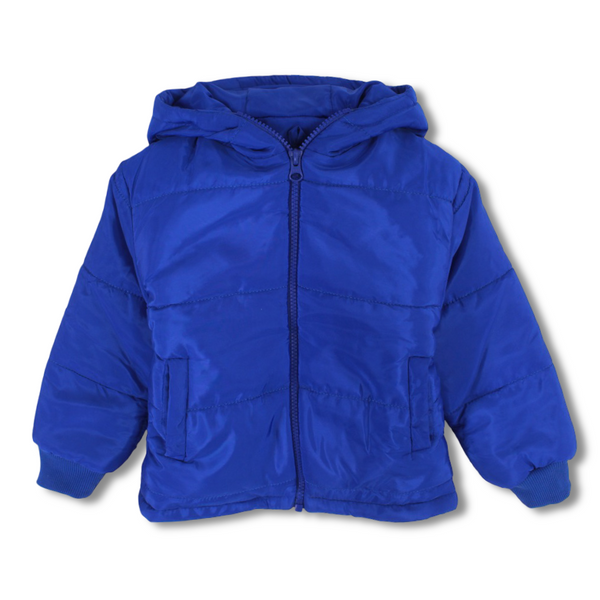 Unisex Waterproof Hooded Jacket – Blue